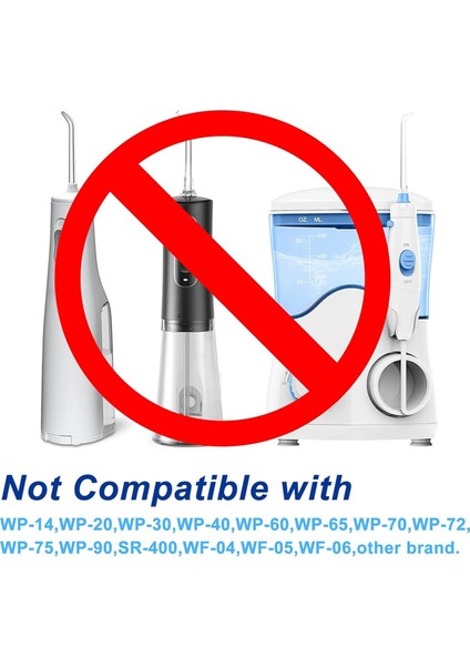 Waterpik Water Flosser Için Diş Ipi Yedek Uçları, Waterpik Water 6'lı Paket ile Uyumlu Plak Arayıcı Yedek Uçları (Yurt Dışından) fırsatları