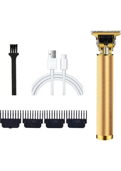 Erkekler Için Profesyonel Saç Kesme Makinesi Berberi Kablosuz Elektrikli Saç Kesme Makinesi Erkek Sakal Tıraş Makinesi (Yurt Dışından)