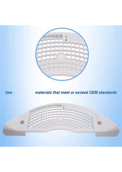 W11117302 Kurutma Makinesi Lint Filtre Izgarası, Whirlpool, Kenmore, May-Tag Kurutma Makineleri Için Kurutma Makinesi Hava Kanalı Izgarası 8544723, W10685670'IN Yerini Alır (Yurt Dışından) modelleri