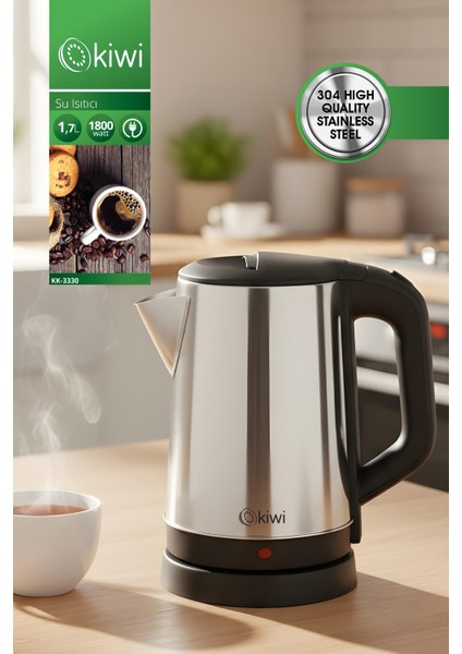 Su Isıtıcı Çelik Kettle KK-3330