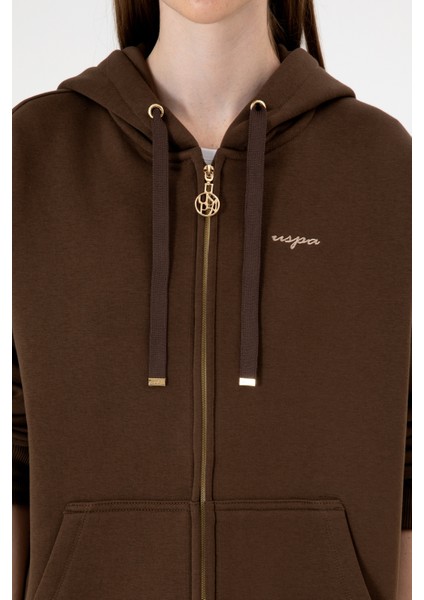 Kadın Kahverengi Sweatshirt 50314130-VR029