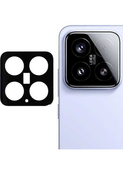 2 Adet Xiaomi 15 Kamera Lens Koruyucu Hızlı Kurulum Temperli Cam Lens Filmi (Yurt Dışından)