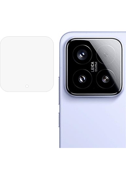 2 Adet Xiaomi 15 Temperli Cam Kamera Lens Koruyucu Ultra Şeffaf Çizilmez Lens Filmi (Yurt Dışından)