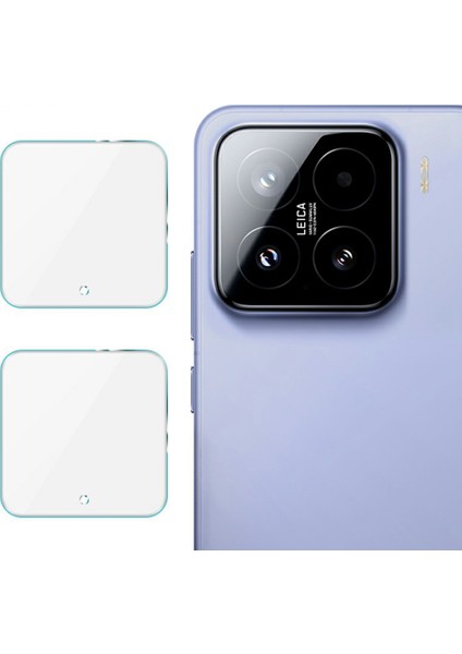 4 Adet Xiaomi 15 Kamera Lens Koruyucu Ultra Şeffaf Temperli Cam Lens Filmi (Yurt Dışından)