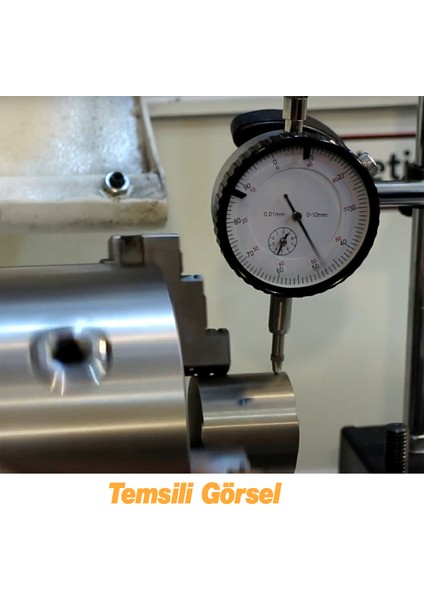 Mekanik Analog Ibreli Kulaklı Komparatör Saati 0.1 Mm-10 mm Mekanik Kadranlı Çevrimli Ölçüm Ayaksız fiyatları