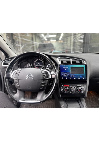 Cıtroen C4 2011-17 10" Uyumlu Androıd Multimedya Gerçek 2/32 Kablosuz Carplay Geri Görüş Kameralı modelleri