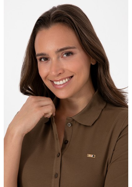 Kadın Haki Sweatshirt 50313593-VR027 fiyatları