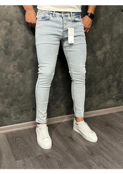 Andrew Erkek Trend Slim Fit Denim Jean Pantolon