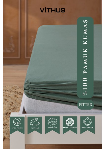 %100 Pamuk Penye Lastikli Çarşaf Tek Kişilik, Çift Kişilik ve Battal Boy