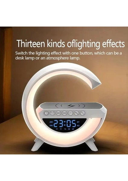 HS-5214 Helios Ses Bombası Rgb Table Lamp Radyo ve Masa Lambası fiyatları