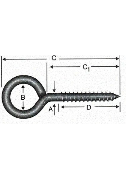 Kaynaklı Vida 8X190 - 50 Adet fiyatları