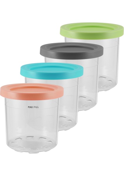 Ninja Creami Pints NC301 NC300 NC299AMZ Serisi Dondurma Makinesi Için Kapaklı Dondurma Kapları ve Dondurma Kapları (Yurt Dışından) fiyatları