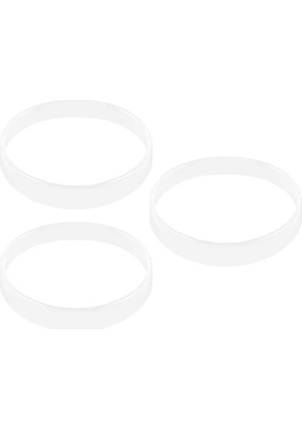 Nutri Ninja 6/7 Kanatlı Bıçaklı Blender Mikseri (Ø 10CM) Için Uyumlu 3 Adet Kauçuk Conta Yedek Conta Yedek Parçası (Yurt Dışından)