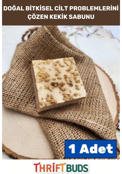 Lüksgüzel Kokulu %100 Doğal El Saç Yüz Vücut Cilt Orijinal Bitkisel Kekik Sabunu 120G - 1 Adet