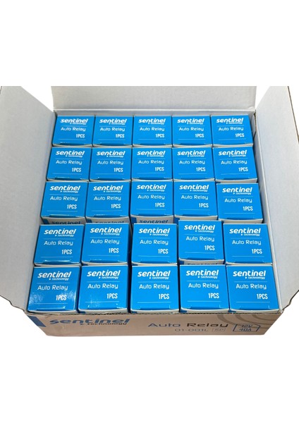 Mini Röle Şeffaf Çift Platin 12V 5 Ayaklı 40 Amper 25 Adet Fiyatı (01-001L) fiyatları