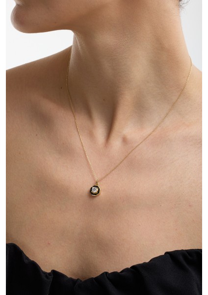 14 Ayar Altın Taşlı Kolye fiyatları