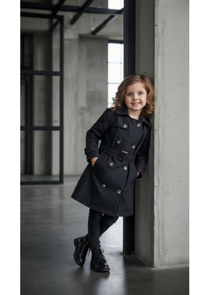 Trençkot Kız Çocuk modelleri