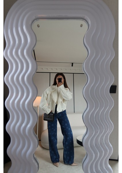 Kolları ve Beli Lastikli Ceket