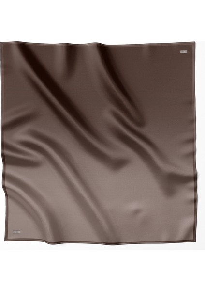 Ekose Kemer Desen Ipek Twill Eşarp 4224D01 82