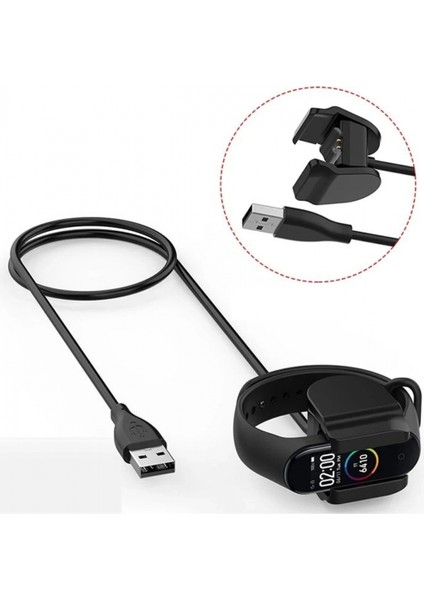 MC06 Şarj Adaptörü 100CM Xiaomi Mi Band 5/6 modelleri