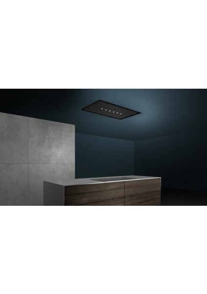 IQ700 Tavan Tipi Davlumbaz 105 cm Siyah LR18HLT65