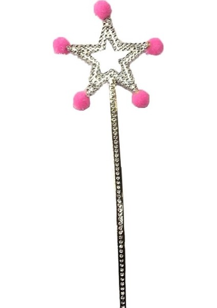 Pembe Ponponlu Yıldız Peri Asası 1 Adet fiyatları