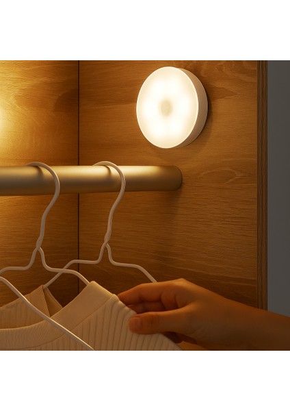 CT-5180 Hareket Sensörlü LED Dolap Aydınlatması Kabin ve Gardırop Için