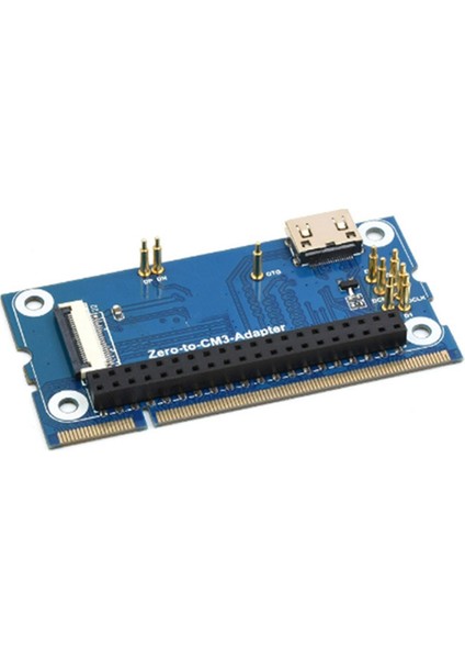 Raspberry Pi Zero 2 W Için Rpı Sıfır 2W Için 3 Adaptörünü Cm3 Adaptörü Cm3+ Adaptör Genişletme Kartını Hesaplamak Için (Yurt Dışından)