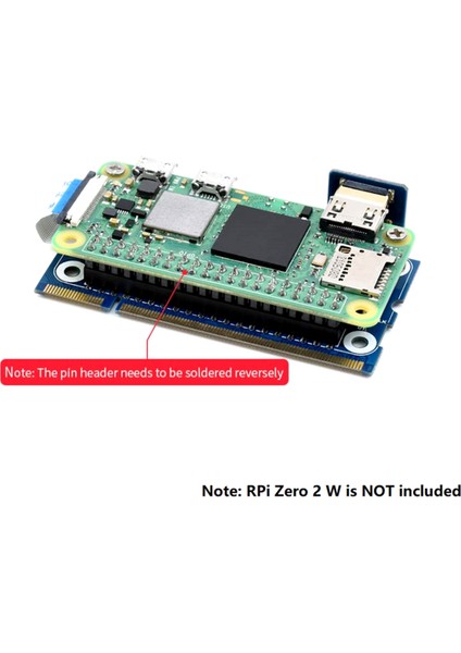 Raspberry Pi Zero 2 W Için Rpı Sıfır 2W Için 3 Adaptörünü Cm3 Adaptörü Cm3+ Adaptör Genişletme Kartını Hesaplamak Için (Yurt Dışından) modelleri