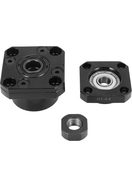 2 Pcs FK10 Sabit Yan +2 Pcs FF10 SFU1204 Için Yüzen Taraf Balsw Cnc Parçalar Top Vidası 1204 FK/FF10 Uç Desteği (Yurt Dışından) fırsatları