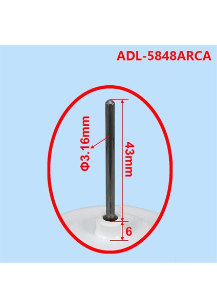 ADL-5848ARCA Beko Buzdolabı Parçaları Için Buzdolabı Soğutma Fanı Motoru 48 9498 0100 Buzdolabı Dondurucu Fanı AC220-240V (Yurt Dışından) fiyatları