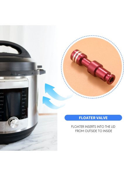 Ip-Duo IP-LUX60 IP-DUO50 IP-LUX50 Smart-60 IP-CSG60 ve IP-CSG50 Düdüklü Tencereler Için Üniversal Yedek Şamandıra Vanası ve Şamandıra Kapağı (Yurt Dışından) modelleri