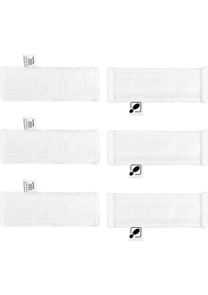 Karcher Easyfix Sc 2, Sc 3, Sc 4, Sc 5 Buharlı Temizleyici Için 6 Adet Mikrofiber Paspas Bezi Pedi Dayanıklı Yedek Aksesuarlar (Yurt Dışından) modelleri