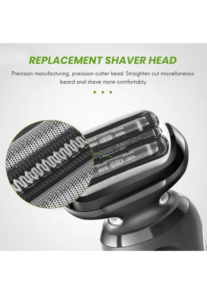 Braun Series 3 21S 32S 320S-4 330S-4 340S-4 350CC-4 Tıraş Makinesi Başlığı Için Ekonomik Yedek Tıraş Makinesi Folyosu ve Kesici Seti (Yurt Dışından) indirimleri