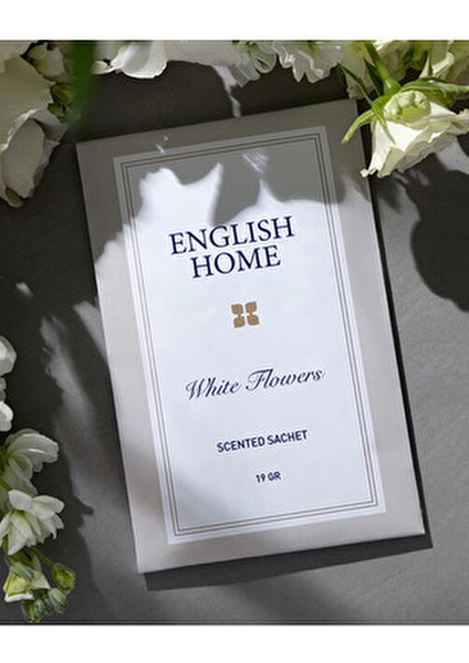 Oda Kokusu Beyaz Çiçekler Temalı 19 gr Koku Giderici Bej Renkli modelleri