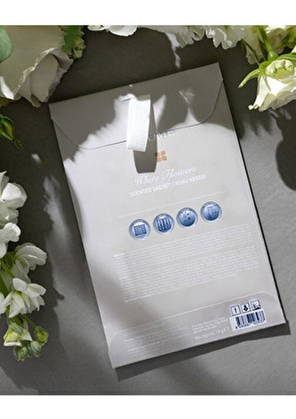 Oda Kokusu Beyaz Çiçekler Temalı 19 gr Koku Giderici Bej Renkli fırsatları