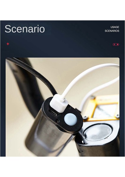 Taşınabilir USB Mini Soğutma Fanı Üçayaklı Bisiklet Gidonu Elektrikli Fan Kamp, Binicilik, Seyahat ve Diğer Açık Hava Bisiklet Fanı (Yurt Dışından) fırsatları