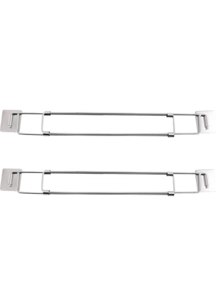 Rv Güvenli Ayarlanabilir Barlar, Paslanmaz Çelik Çubuklar, Rv Buzdolabı Için Yiyecek ve Içecek Sabitleyiciler (2 Paket) (Yurt Dışından) fiyatları