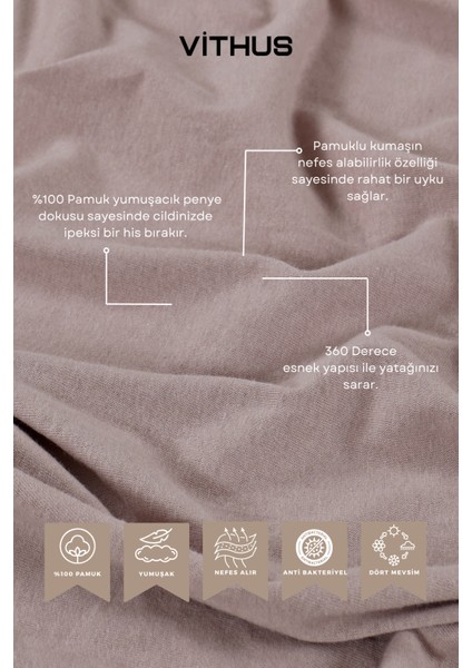 %100 Pamuk Penye Lastikli Çarşaf Tek Kişilik, Çift Kişilik ve Battal Boy modelleri