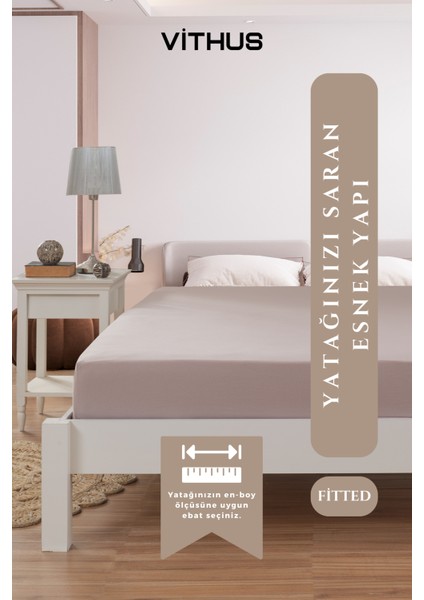 %100 Pamuk Penye Lastikli Çarşaf Tek Kişilik, Çift Kişilik ve Battal Boy fırsatları