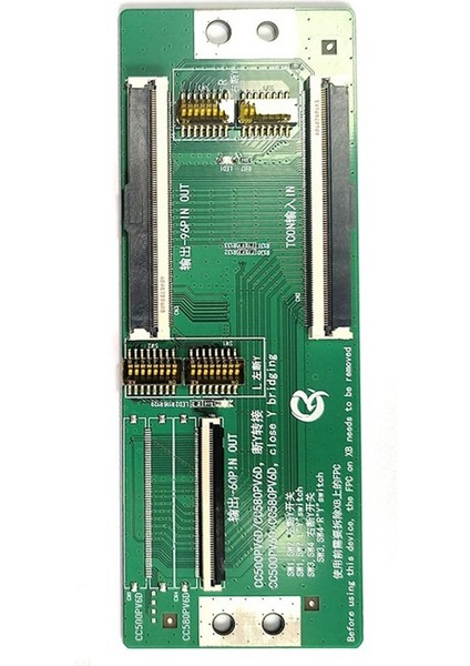 CC500PV6D Kapat Y Köprü Adaptör Plakası Tcon 60P 96P Out Yanıt E Drıdgıng Adaptör Karayı (Yurt Dışından) indirimleri