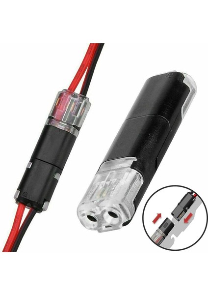 30 Pack Çift - Tel Eklenti Konnektörü, Takılabilir 2/3/4 Pin 2 Yollu LED Tel Konektörler Düşük Voltajlı Tel Konektörler (Yurt Dışından) fırsatları
