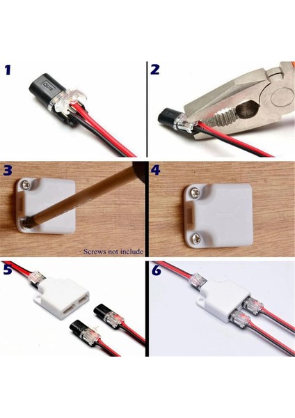 30 Pack Çift - Tel Eklenti Konnektörü, Takılabilir 2/3/4 Pin 2 Yollu LED Tel Konektörler Düşük Voltajlı Tel Konektörler (Yurt Dışından) indirimleri