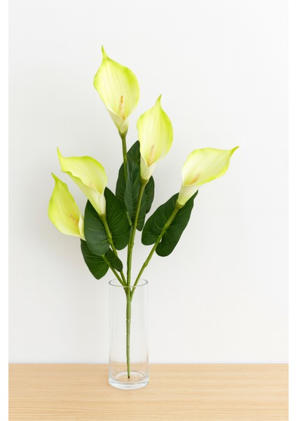 Yapay Çiçek Islak Gala Yeşil 5 Dal 80 cm modelleri