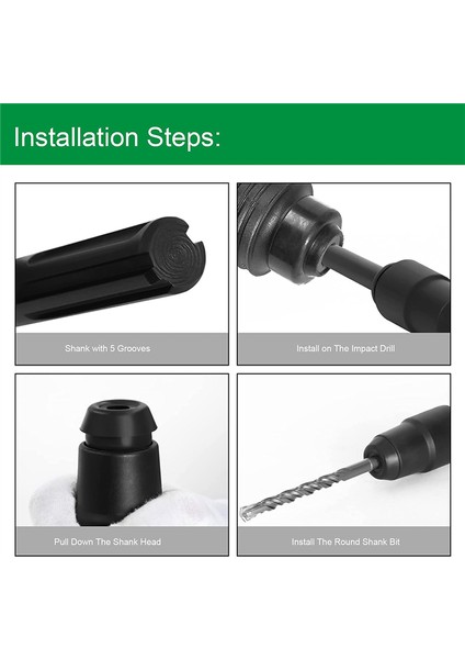 Sds Max - Sds Plus Adaptör Sds Max Hammers Için Dağlanılması Dönüşüm Aracak Değerlendirme Araç Dönüşün (Yurt Dışından) fırsatları