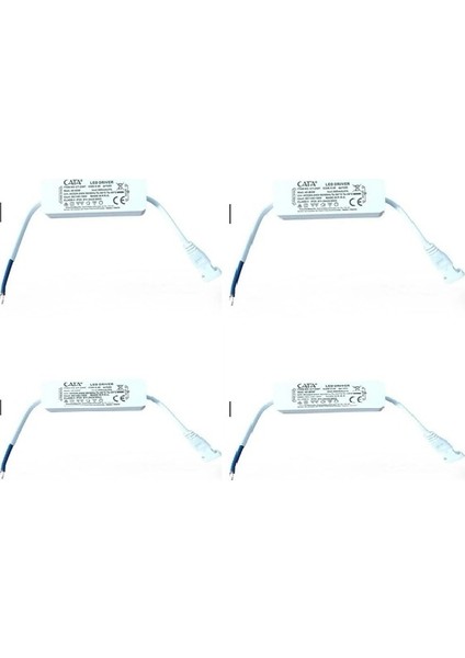 CT-2517 Slim LED Driver Seti 4’lü 18W-36W Spot Panel Trafo modelleri