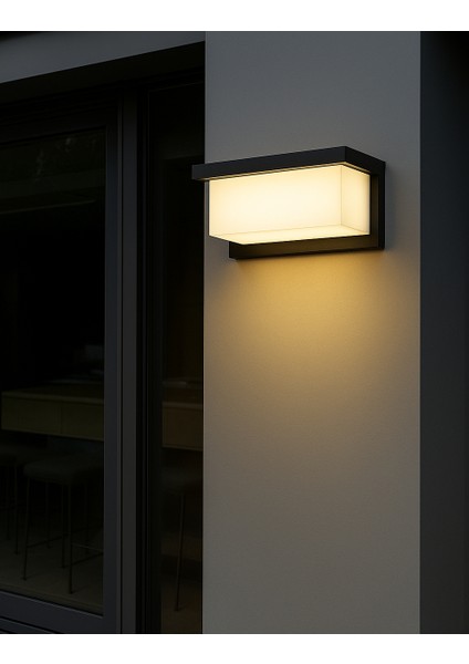 Ct-7084 Cunda 30W Duvar Apliği Modern LED Dış Aydınlatma 2350LM Günışığı 3200K