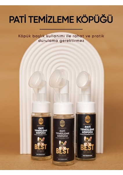Pet Cosmetic Kedi ve Köpek Pati Temizleme Köpüğü 150 ml modelleri