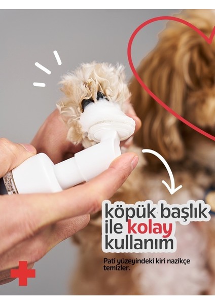 Pet Cosmetic Kedi ve Köpek Pati Temizleme Köpüğü 150 ml fırsatları