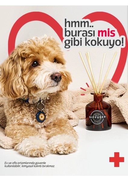 Pet Cosmetic Pet Home Diffuser Evcil Hayvanlı Ortamlar Için Oda Kokusu 200 ml